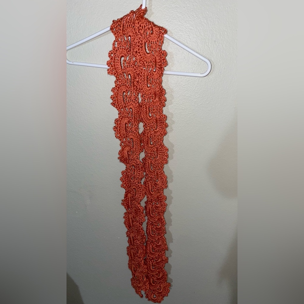 Hand-Crocheted Scarf 88” x 4”